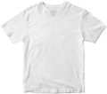 "regular" white tee