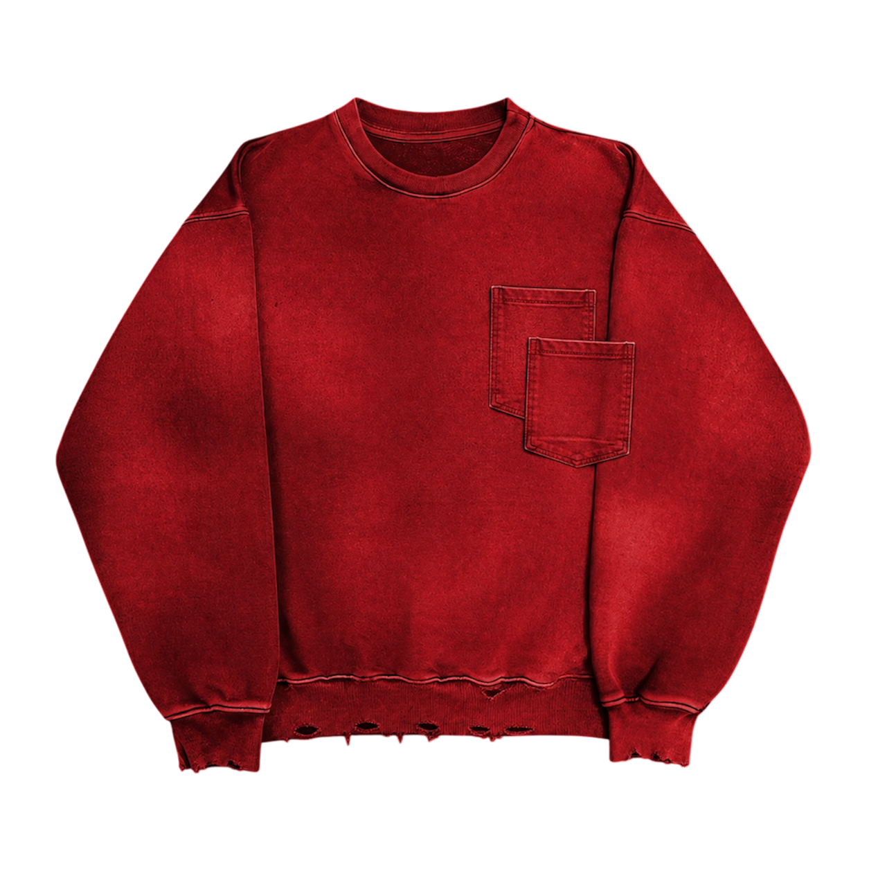 "autumn" red long sleeve